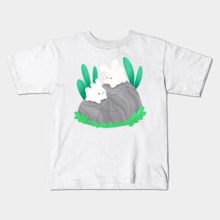 Mini bunnies chilling Kids T-Shirt